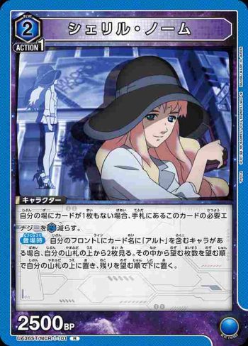 UA36ST/MCR-1-101 R 雪莉·諾姆