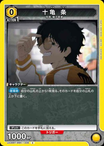 UA38BT/WBK-1-008 C 十龜 條