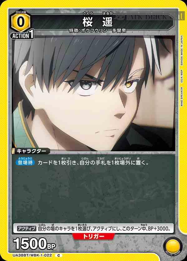 ua-ua38bt-wbk-1-022 UA38BT/WBK-1-022 C 櫻 遙