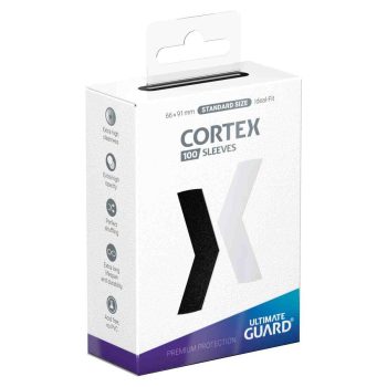 [UGD011145]Ultimate Guard 顏色卡套 Cortex Sleeves Standard Size (100) - Black