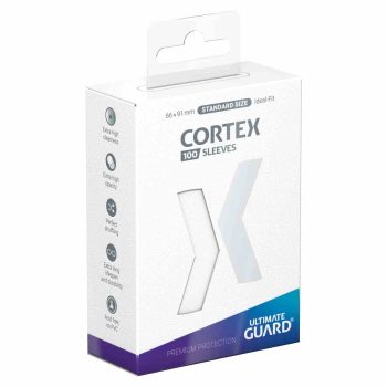 [UGD011146]Ultimate Guard 顏色卡套 Cortex Sleeves Standard Size (100) - White