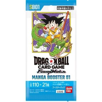 [SB01]MANGA BOOSTER 01 擴充包【Dragon Ball Super Card Game Fusion World】