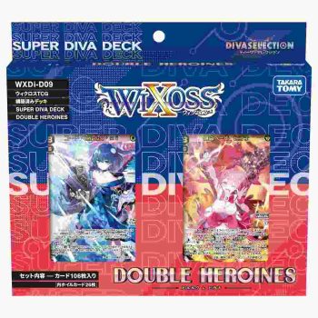 [WXDi-D09]SUPER DIVA DECK DOUBLE HEROINES 基本卡組【WIXOSS】