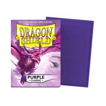 [AT-10009]Dragon Shield 顏色卡套 Purple - Classic Sleeves - Standard Size