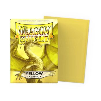 [AT-10014]Dragon Shield 顏色卡套 Yellow - Classic Sleeves - Standard Size