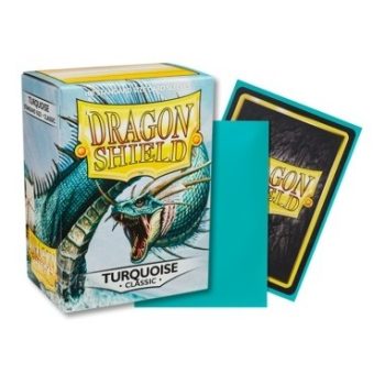 [AT-10015]Dragon Shield 顏色卡套 Turquoise - Classic Sleeves - Standard Size