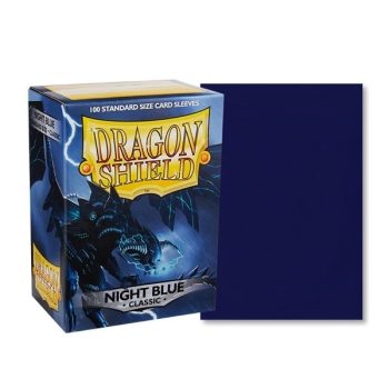 [AT-10042]Dragon Shield 顏色卡套 Night Blue - Classic Sleeves - Standard Size
