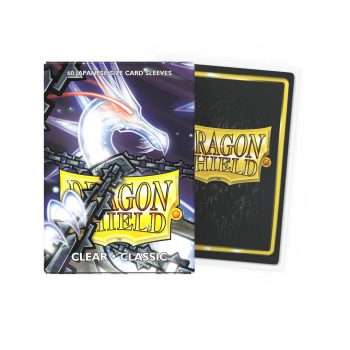 [AT-10601]Dragon Shield 顏色卡套 Clear - Classic Sleeves - Japanese Size