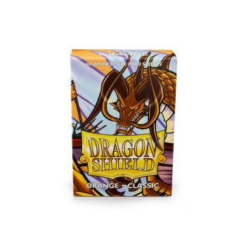 [AT-10613]Dragon Shield 顏色卡套 Orange - Classic Sleeves - Japanese Size