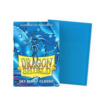 [AT-10619]Dragon Shield 顏色卡套 Sky Blue - Classic Sleeves - Japanese Size