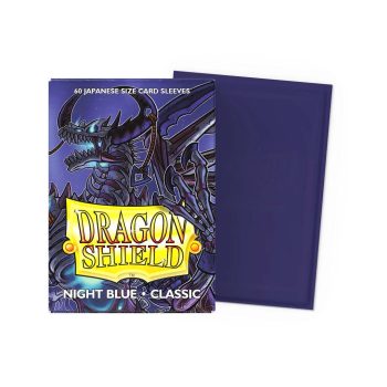 [AT-10642]Dragon Shield 顏色卡套 Night Blue - Classic Sleeves - Japanese Size