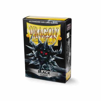 [AT-10702]Dragon Shield 顏色卡套 Black - Classic Sleeves - Standard Size