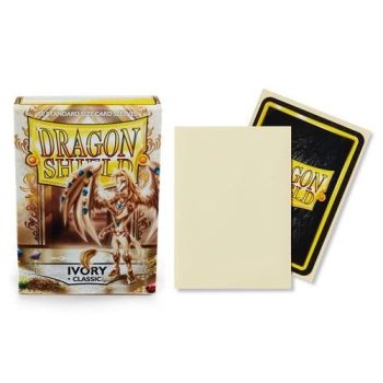 [AT-10717]Dragon Shield 顏色卡套 Ivory - Classic Sleeves - Standard Size