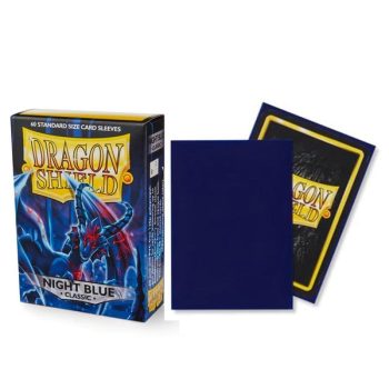 [AT-10742]Dragon Shield 顏色卡套 Night Blue - Classic Sleeves - Standard Size