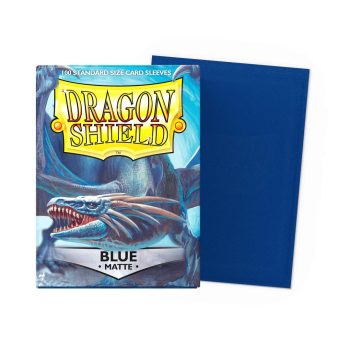 [AT-11003]Dragon Shield 顏色卡套 Blue - Matte Sleeves - Standard Size