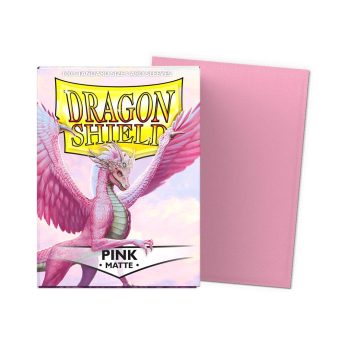 [AT-11012]Dragon Shield 顏色卡套 Pink - Matte Sleeves - Standard Size