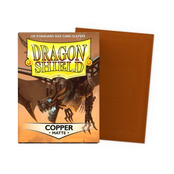 [AT-11016]Dragon Shield 顏色卡套 Copper - Matte Sleeves - Standard Size