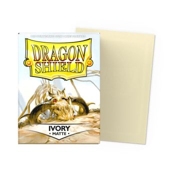 [AT-11017]Dragon Shield 顏色卡套 Ivory - Matte Sleeves - Standard Size