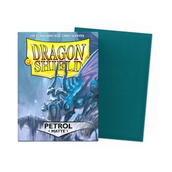 [AT-11020]Dragon Shield 顏色卡套 Petrol - Matte Sleeves - Standard Size