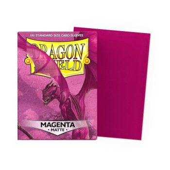 [AT-11026]Dragon Shield 顏色卡套 Magenta - Matte Sleeves - Standard Size
