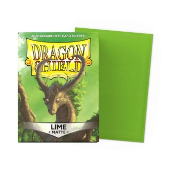 [AT-11038]Dragon Shield 顏色卡套 Lime - Matte Sleeves - Standard Size