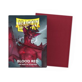 [AT-11050]Dragon Shield 顏色卡套 Blood Red - Matte Sleeves - Standard Size