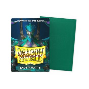 [AT-11104]Dragon Shield 顏色卡套 Jade - Matte Sleeves - Japanese Size