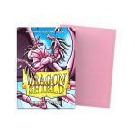 [AT-11112]Dragon Shield 顏色卡套 Pink - Matte Sleevess - Japanese Size