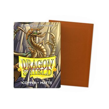 [AT-11116]Dragon Shield 顏色卡套 Copper - Matte Sleevess - Japanese Size