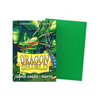 [AT-11118]Dragon Shield 顏色卡套 Apple Green - Matte Sleevess - Japanese Size