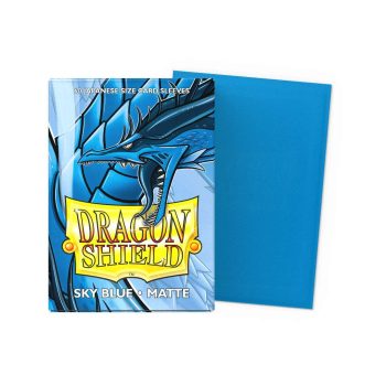 [AT-11119]Dragon Shield 顏色卡套 Sky Blue - Matte Sleevess - Japanese Size