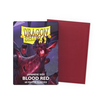 [AT-11150]Dragon Shield 顏色卡套 Blood Red - Matte Sleevess - Japanese Size