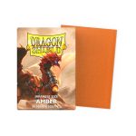 [AT-11159]Dragon Shield 顏色卡套 Amber - Matte Sleevess - Japanese Size