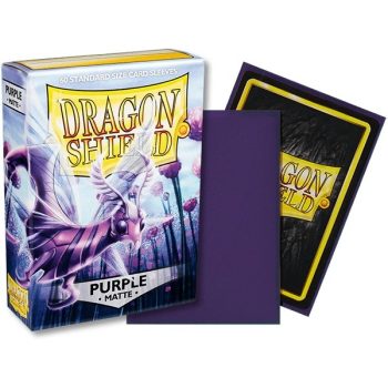 [AT-11209]Dragon Shield 顏色卡套 Purple - Matte Sleeves - Standard Size