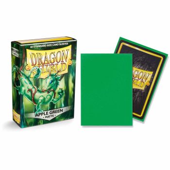 [AT-11218]Dragon Shield 顏色卡套 Apple Green - Matte Sleeves - Standard Size