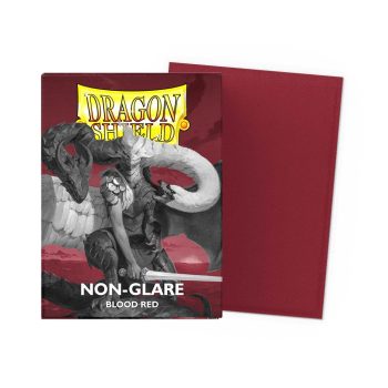 [AT-11824]Dragon Shield 顏色卡套 Blood Red - Non-Glare - Matte Sleeves - Standard Size
