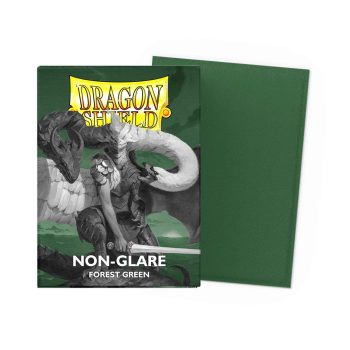 [AT-11825]Dragon Shield 顏色卡套 Forest Green - Non-Glare - Matte Sleeves - Standard Size