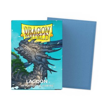 [AT-15048]Dragon Shield 顏色卡套 Lagoon - Matte Dual Sleeves - Standard Size