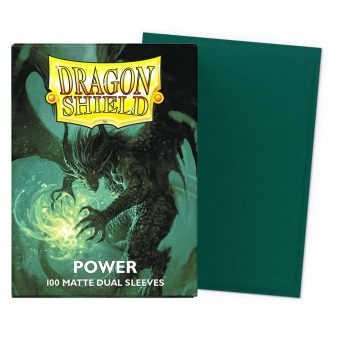[AT-15063]Dragon Shield 顏色卡套 Power - Matte Dual Sleeves - Standard Size