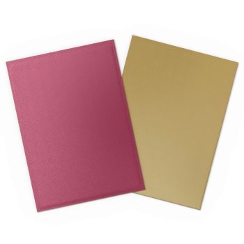 [AT-15065]Dragon Shield 顏色卡套 Pomegranate & Gold - Matte Dual Sleeves - Standard Size