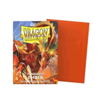 [AT-15154]Dragon Shield 顏色卡套 Ember – Matte Dual Sleeves – Japanese Size