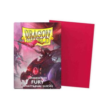 [AT-15155]Dragon Shield 顏色卡套 Fury – Matte Dual Sleeves – Japanese Size