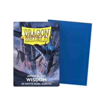 [AT-15157]Dragon Shield 顏色卡套 Wisdom – Matte Dual Sleeves – Japanese Size