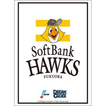 Bushiroad 卡套 Vol.4144 プロ野球カードゲーム DREAM ORDER『福岡ソフトバンクホークス』