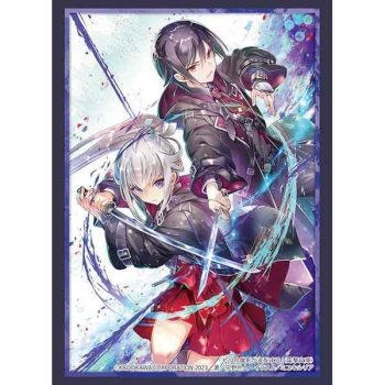 Bushiroad 卡套 Vol.4090 電撃文庫 七つの魔剣が支配する 『オリバー=ホーン&ナナオ=ヒビヤ』 Part.2（75 枚）