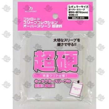 [BSLC-011]Bushiroad 超硬 Over Sleeve 透明外層卡套 -95x70mm-（50 枚）