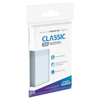 [UGD010001]Ultimate Guard 卡套 Classic Sleeves Standard Size (100)