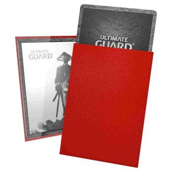 [UGD011051]Ultimate Guard 顏色卡套 Katana Sleeves Japanese Size (60) - Red