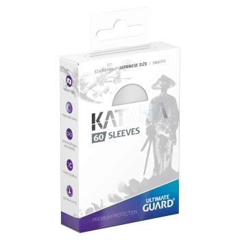 [UGD011053]Ultimate Guard 顏色卡套 Katana Sleeves Japanese Size (60) - White