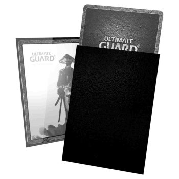 [UGD011054]Ultimate Guard 顏色卡套 Katana Sleeves Japanese Size (60) - Black